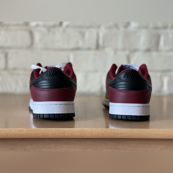 Nike Dunk Low ID By You Retro Red Burgundy Wine Black White Men 10.5 FN0569-900 main image 4